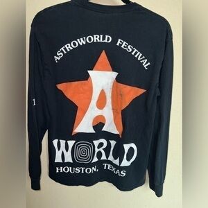 Travis Scott Astro World Festival Houston Long Sleeve
